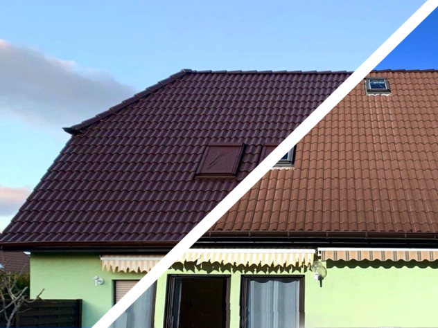 Zu einer ordentlichen Dachsanierung gehört auch eine professionelle Dachbeschichtung
